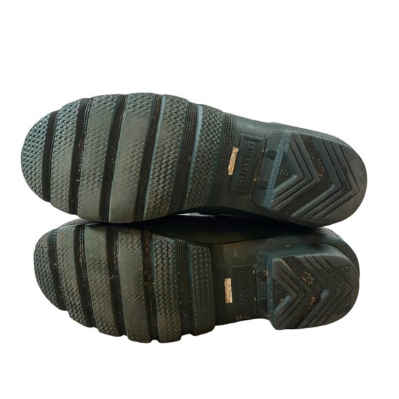 Hunter Original Refined Tall Navy Rain Boots - Picture 6 of 8